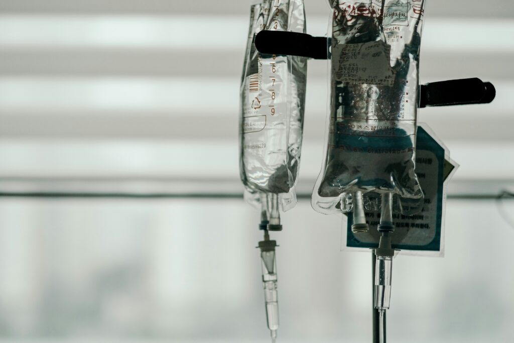 IV vitamin drip bag